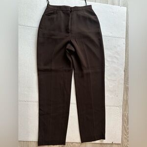 Jones Wear womans Dark Brown Dress Pants